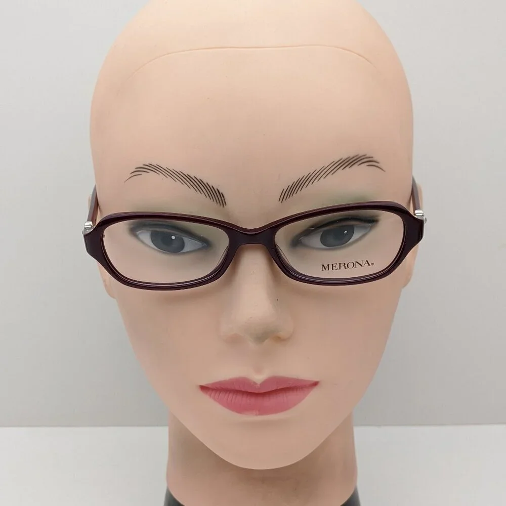🕶️ Merona M7 2002 Eyeglasses 50/16-135 / ALO216🕶️